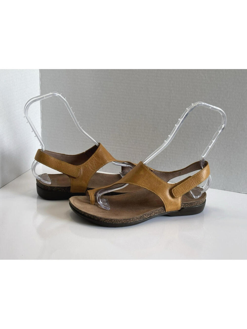 Dansko Reece Slingback Mustard Yellow Burnished Leather Sandal Women's Sz 40/9.5